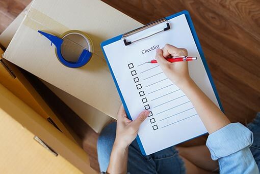 Removals Checklist - PETERBOROUGH REMOVALS