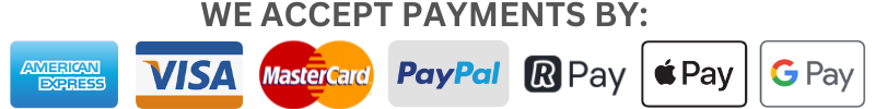 Payments powered by Stripe (Pay with Visa, Mastercard, Maestro, American Express, Union Pay, PayPal)