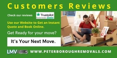 Excellent service provided by Peterborough Removals