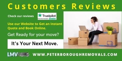 Excellent removals service in Peterborough