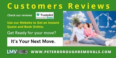 Very pleasant and helpful personnel at Peterborough Removals