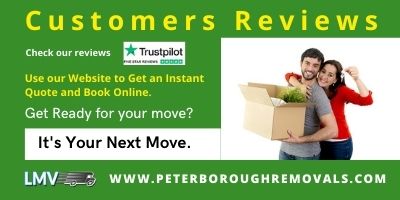 Excellent service provided by Peterborough Removals