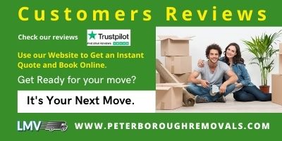 Personnel from Removals Peterborough was professional and courteous