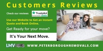 Professional, careful and efficient removals service in Peterborough