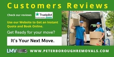 Personnel from Removals Peterborough was very nice and helpful