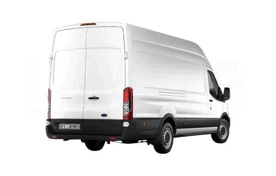 Hire Extra Large Van and Man in London - Back View