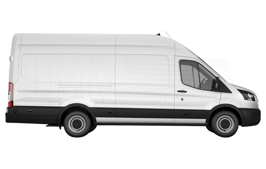 Hire Extra Large Van and Man in London - Side View