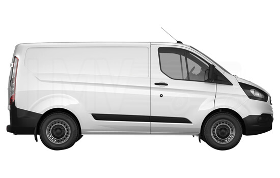 Hire Medium Van and Man in London - Side View